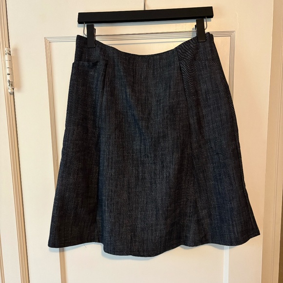 Lesley Evers KYLIE Skirt Denim size Large NWT - Picture 1 of 4